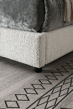 Load image into Gallery viewer, Traverso Bed Black &amp; White