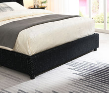Load image into Gallery viewer, Laverni E.King, Full, &amp; Queen Bed White, Grey, &amp; Black