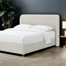 Load image into Gallery viewer, Laverni E.King, Full, &amp; Queen Bed White, Grey, &amp; Black