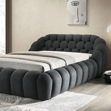 Load image into Gallery viewer, Newquay E.King &amp; Queen Bed White, Grey, &amp; Black