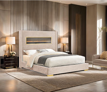 Load image into Gallery viewer, Danvers Bed Beige, Black, &amp; Grey