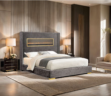 Load image into Gallery viewer, Danvers Bed Beige, Black, &amp; Grey