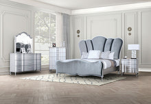 Load image into Gallery viewer, Melodi Parc Bed Black &amp; Silver