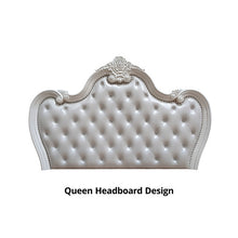Load image into Gallery viewer, Ventresca Bed White &amp; Chrome