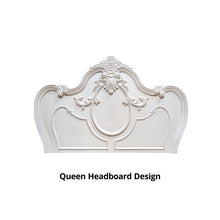 Load image into Gallery viewer, Roselli E.King &amp; Queen Bed White &amp; Chrome