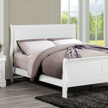 Load image into Gallery viewer, Louis Philippe Bed Black, White, &amp; Cherry