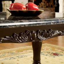 Load image into Gallery viewer, Brampton Espresso/Black Faux Sofa Table