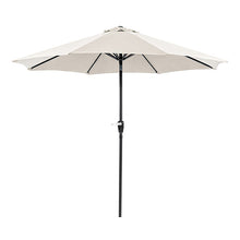Load image into Gallery viewer, Soli 9' Outdoor Umbrella w/ Auto Tilt + 21" Round Base