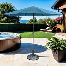 Load image into Gallery viewer, Mora 11' Outdoor Umbrella + 21" Round Base