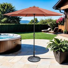Load image into Gallery viewer, Mora 11' Outdoor Umbrella + 21" Round Base