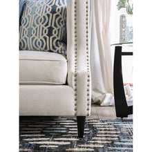 Load image into Gallery viewer, Tegan Beige/Light Blue Love Seat