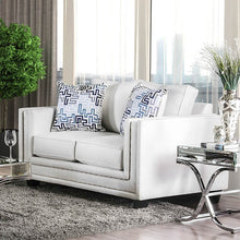 Load image into Gallery viewer, Ilse Off-White/Blue Love Seat