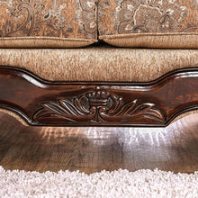 Load image into Gallery viewer, NICANOR Tan/Gold Love Seat