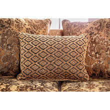 Load image into Gallery viewer, NICANOR Tan/Gold Love Seat