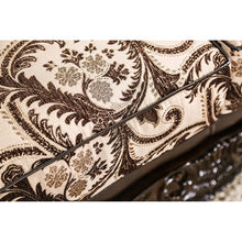 Load image into Gallery viewer, Quirino Light Brown/Dark Brown Love Seat