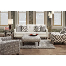 Load image into Gallery viewer, PARKER Gray/Pattern Ottoman